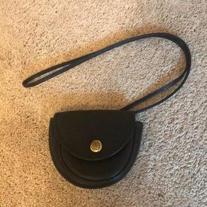 Coach black crossbody bag